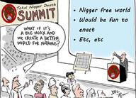 2soyjaks black_skin bloodshot_eyes climate_change crying glasses hair joel_pett open_mouth soyjak stubble text tongue total_nigger_death variant:bernd yellow_teeth // 1080x774 // 142.5KB