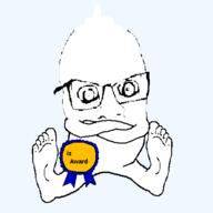 award crossed_arms mustard mustard_(user) sitting subvariant:condiment template variant:feraljak // 448x448 // 7.2KB