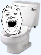 open_mouth skibidi_toilet smile stubble toilet variant:alicia // 526x697 // 319.8KB