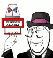 alarm cheese don_turtelli subvariant:wholesome_soyjak variant:gapejak // 1070x1172 // 1.1MB