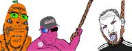 ack bbc biting_lip closed_mouth clothes crying doll_(user) froot froot_(user) glasses hanging hat kuz leaf open_mouth orange_(fruit)_ orange_skin pink_skin queen_of_spades rope soyjak soyjak_party stubble subvariant:hornyson teeth tongue track_suit variant:cobson variant:feraljak variant:kuzjak // 1145x445 // 289.6KB