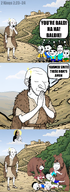 bald bear bible_verse children kids merchant_nose payot praying speech_bubble subvariant:hornyson subvariant:soyak_(smug) text variant:cobson variant:feraljak variant:gapejak variant:markiplier_soyjak variant:soyak yahweh // 1432x3900 // 5.3MB