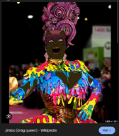 brown_skin drag_queen jimbo_(namefag) jimbo_(user) jimbrap jimbraphog makeup meta:namefags oneshot oneshot_pedo_nigger oneshotfag pooneshit pooneshit_pedo variant:alicia vivo_endive wikipedia // 1300x1482 // 625.1KB