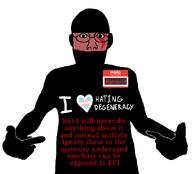 arm brown_hair clothes ear flag:transgender_pride_flag genre_defining glasses hand heart hello_my_name_is_(sticker) i_heart_nigger i_love i_love_nigger i_trans_heart nigger open_mouth pointing soyjak spam spammer stubble template text tranny transheart troon trvthnvke tshirt variant:shirtjak warrior-z_(user) // 618x559 // 43.0KB