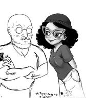 avengers beanie black_skin blush brown_shirt clothes cute cute_girl girl glasses hair hand nentendo_switch soy soylent soylent_(creamy_chocolate) subvariant:soyniqua variant:soytan video_game videogame videogames woman // 1790x2048 // 265.3KB