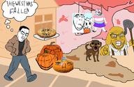 angry are_you_soying_what_im_soying boykissersilly_cat chud closed_mouth halloween hanging jack_o_lantern janny open_mouth pumpkin stonetoss stubble subvariant:chudjak_front subvariant:grinlook_poggers suicide the_west_has_fallen toss tranny variant:bernd variant:chudjak variant:cobson variant:feraljak variant:impish_soyak_ears variant:markiplier_soyjak yellow_skin // 2863x1860 // 855.1KB