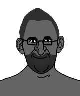 beard ear glasses gray_skin hair jewish_nose looking_at_you smile trend:gigajaks variant:literally_the_jarty // 500x600 // 10.9KB