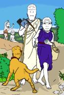 5soyjaks arm art artist:sectionalism bald basket berry blind bush button classical_art_parody closed_eyes cloud collar dog ear foot full_body gem glasses hand holding_gem holding_hand holding_object homer keyboard leaf leg mountain mouse plant robe rock sky soy soyjak soylent staff stubble subvariant:lawrence subvariant:neutralplier tail toga torso tunic variant:cobson variant:gapejak variant:markiplier_soyjak variant:nojak // 1492x2200 // 176.8KB