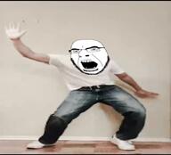 animated beard brazil chud closed_mouth clothes dance funk glasses hair hat meta:low_resolution meta:tagme music naenae onlyfans open_mouth screaming singing sound subvariant:chudjak_front variant:chudjak variant:cobson video // 640x580, 32.7s // 13.9MB