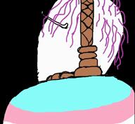 ack animated ext=mp4 glasses hanging music noose rope song spin spinning stubble tranny trannyspin trans transgender_flag troon ugly video you_spin_me_round_(like_a_record) // 1170x1080, 15s // 12.1MB