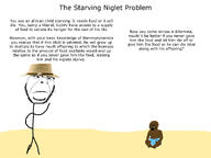 africa baby crying ethics morals nigger subvariant:hornyson text trolley_problem variant:cobson variant:cryboy_soyjak variant:soyak wordswordswords // 4032x3024 // 1.6MB