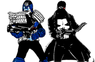 2soyjaks brotherhood duo guns judge_gem_(namefag) kratos meta:namefags punisher_face the_punisher variant:chudjak warrior-z_(user) warrior-z_won // 1353x894 // 176.0KB