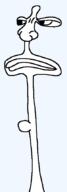 earthworm_jim_(series) eyes frown mouth mutt series:muttverse soyjak subvariant:wormmutt variant:meximutt worm // 300x865 // 5.8KB
