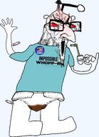 antenna arm bloodshot_eyes clothes crying cup diaper distorted drinking_straw ear fedora full_body glasses hand holding_object impossible_whopper injection joe_biden judaism large_eyebrows large_nose mug open_mouth politics red_eyes reddit redditard retard small_brain soyjak stubble syringe transparent_background tshirt variant:soyak // 1111x1537 // 459.0KB