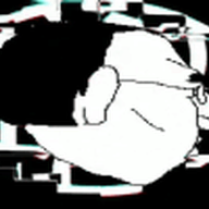 3d animated glasses glitch meta:banner sonnenrad soyjak soyjak_party spinning variant:chudjak // 300x100 // 555.2KB