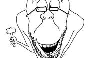 arm gavel glasses hand looking_at_you lupiniii mamo open_mouth secret_of_mamo soyjak stubble variant:unknown // 1460x881 // 29.3KB