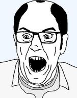 avgn balding boom eyes glasses soyjak variant:unknown // 944x1201 // 44.6KB