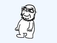 cartoon fat glasses jakworld kinolodeon model_sheet series:Jakworld smile stubble subvariant:jakworld subvariant:wholesome_soyjak variant:gapejak // 1440x1080 // 19.5KB