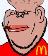 amerimutt artist:sabiopajin big_brain black_sclera cigar closed_mouth cultured ear glasses intelligent lips meta:tagme mutt neutral prodigy smart smoking soyjak stubble subvariant:impish_amerimutt template transparent_background user=sabiopajin variant:impish_soyak_ears // 598x700 // 73.2KB