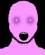 bald facing_front like liker looking_at_you no_eyebrows no_nose pink_eyes pink_skin stubble variant:soyak // 600x718 // 41.2KB