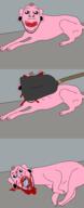 animal animal_abuse arm blood brown_hair crying dead dog ear ftm glasses hair hand leg open_mouth pink_skin pooner shovel shoveldog smile soyjak stubble tongue tranny variant:bernd yellow_teeth // 386x945 // 64.3KB