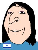 eye_shadow female flag:israel girl hair israel jewish_nose judaism kike looking_at_you makeup smile subvariant:annabelle subvariant:wholesome_soyjak teeth variant:gapejak // 582x772 // 33.9KB