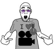 60percent_(user) arm award badge bald clothes cytube ear glasses hand i_heart namefags open_mouth pointing shirt_with_words stubble tattoo tinted_glasses variant:shirtjak // 618x559 // 24.3KB