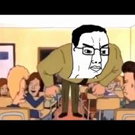 beavis_and_butthead glasses hair meme meta:tagme op_is_a_retarded_lazy_faggot_for_not_tagging_his_own_shit variant:chudjak video we're_gonna_be_talking_about_the // 576x576, 16.9s // 587.3KB