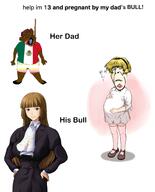 07th_expansion anime anti_mutt biting_lip brown_skin buff cuck female flag flag:mexico flag:minor_attracted_person hanging happy higurashi houjou_satoko map map_(pedophile) mexico meximutt open_mouth pedophile pregnant sad satoko satoko_houjou(namefag) spade subvariant:ackmutt subvariant:hornyson tranny umineko ushiromiya_rosa variant:bernd variant:cobson video_game visual_novel // 1371x1699 // 834.6KB