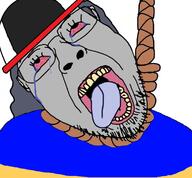 ack bambisona crying dave_and_bambi dead glasses grey_hair grey_skin noose stubble thisguy137 variant:bernd youtuber // 760x704 // 239.5KB