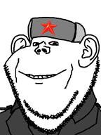 beard clothes hat smile star_(symbol) trenchcoat ushanka variant:impish_soyak_ears // 598x800 // 25.8KB