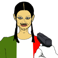 animated blood bloodshot_eyes countrywar ear ext=gif flag:italy gun gunshot hand italy meta:tagme murder nose open_mouth pistol soyjak stubble traced variant:unknown violence white_skin // 1000x900 // 216.0KB