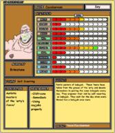 Hero_sheet Score_sheet baby caca cacaborea character co_(4chan) soyjak stat_sheet stats variant:shotjak // 999x1150 // 197.6KB