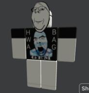 clothes gem glasses open_mouth roblox smile subvariant:wholesome_soyjak variant:gapejak variant:ronald // 271x283 // 28.7KB
