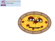 closed_mouth conservativewaluigi_(namefag) drawing glasses moustache pepperoni pizza request transparent_background variant:chudjak variant:markiplier_soyjak waluigi // 2160x1620 // 243.7KB