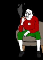 chair cigar sitting smoking variant:chudjak // 553x770 // 35.8KB