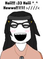 ^_^ caption closed_eyes clothes glasses hair meta:soyduel_took_place_in_comment_section open_mouth text variant:soytan // 531x717 // 36.8KB