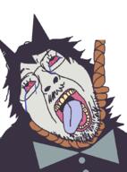 fpe fundamental_paper_education glasses hanging miss_circle soyjak stubble suicide tranny variant:bernd // 768x1036 // 43.0KB