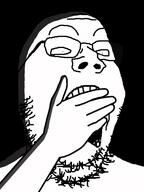 animated black_background ext=gif hand_over_mouth mouth_open moving reaction shadow shocked variant:gapejak // 400x533 // 80.2KB