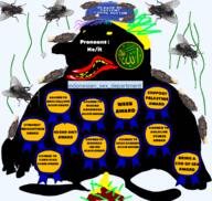 allah autism award bug clothes dark_skin fly hat pooppiss pronouns trend:slopjak variant:meximutt // 1176x1115 // 964.1KB