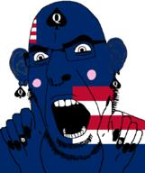 bbc country ear facial_mark flag flag:grand_bassa_county flag:liberia forehead_mark glasses grand_bassa_county hair hand liberia liberian nose_piercing nose_ring open_mouth painted_nails queen_of_spades soyjak stubble subvariant:slutson subvariant:spadeson tattoo variant:cobson // 723x861 // 70.7KB