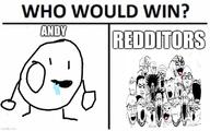 andy crying drool imgflip.com multiple_soyjaks reddit soyjak_trio subvariant:kekjak subvariant:schizojak subvariant:wholesome_soyjak text variant:a24_slowburn_soyjak variant:chudjak variant:cobson variant:cryboy_soyjak variant:el_perro_rabioso variant:et variant:feraljak variant:gapejak variant:markiplier_soyjak variant:nojak variant:soyak variant:tony_soprano_soyjak who_would_win // 802x500 // 85.9KB