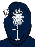 flag flag:south_carolina glasses looking_at_you moon smile south_carolina soyjak stubble subvariant:wholesome_soyjak teeth tree united_states variant:gapejak // 582x772 // 27.0KB