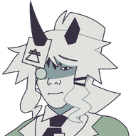 closed_mouth clothes ear fundamental_paper_education hair horn miss_grace monocle open_eyes paper suit suit_and_tie variant:kuzjak // 1148x1200 // 36.9KB