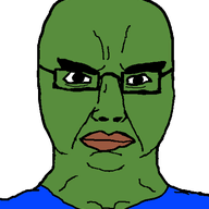 360 angry animated closed_mouth frog glasses green_skin pepe series:spinnerz! soyjak spin spinning subvariant:chudjak_front variant:chudjak // 466x554 // 63.1KB