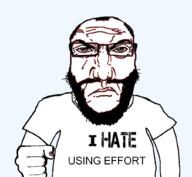 angry bald beard closed_mouth glasses i_hate low_effort punisher_face subvariant:science_lover variant:markiplier_soyjak // 1017x935 // 291.8KB