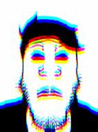 animated closed_mouth clothes frown hair mustache soyjak stubble suit variant:markiplier_soyjak // 472x640 // 3.2MB