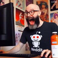 anime bald beard computer excited glasses meta:ai_generated oh_my_god_she_is_so_attractive open_mouth poster realistic reddit redditard soy soyboy soylent // 480x480 // 14.5MB
