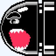 angry banzai_bill meta:nas nintendo open_mouth pixel_art redraw sharp_teeth soyjak style_emulation super_mario_world variant:cobson video_game // 1216x1216 // 11.3KB