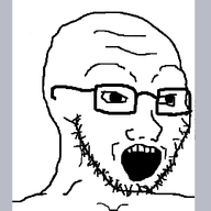 animal animated glasses hair horse morph open_mouth side_profile soyjak stubble transformation variant:horsejak variant:soyak // 360x270 // 272.0KB